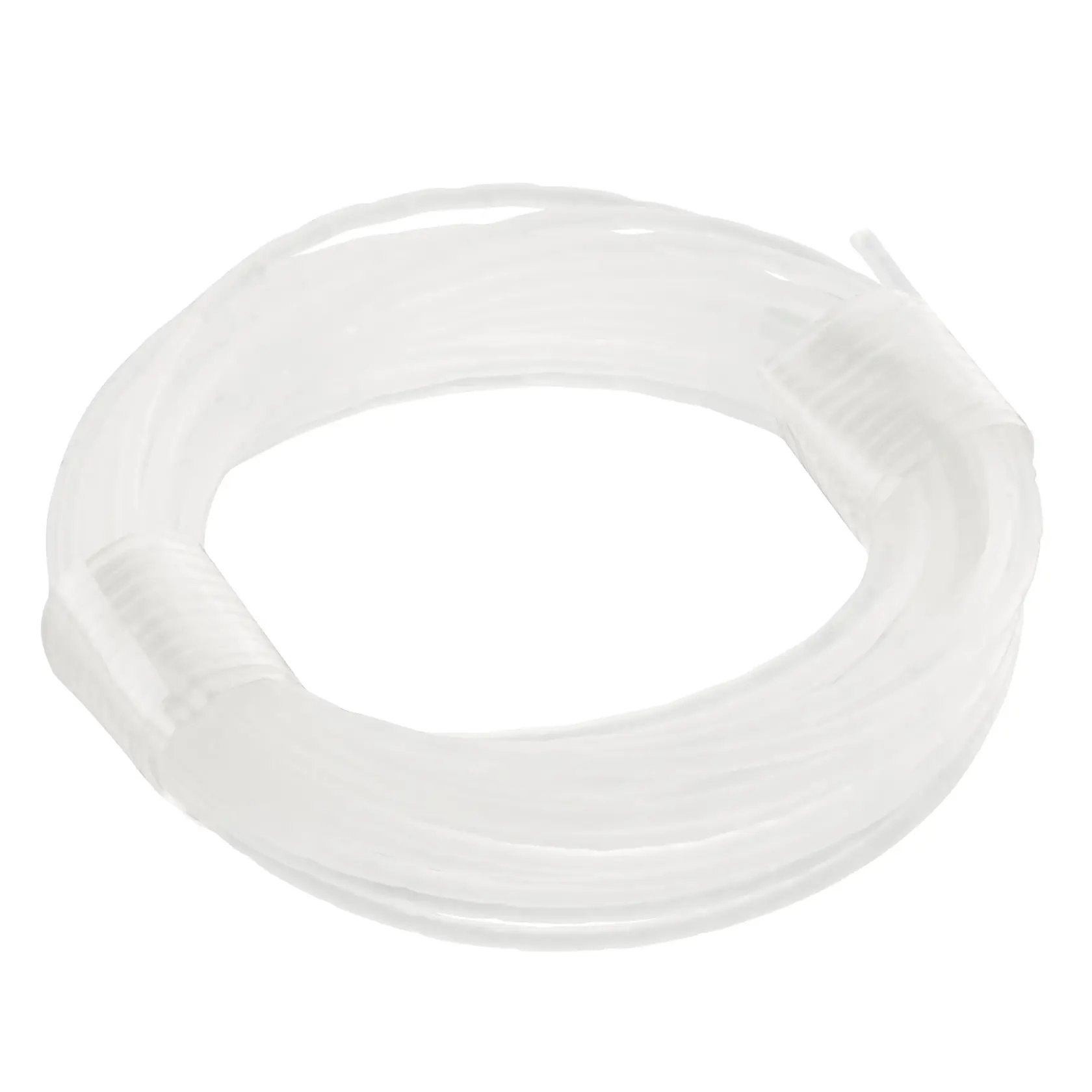 STANLEY STZST1326 fil de remplacement transparent enroulé pour coupe-bordures, photographie, angle avant sur fond blanc.